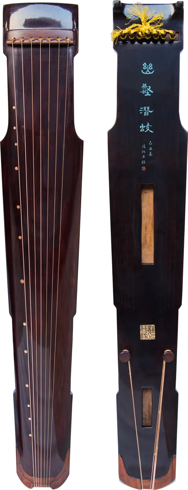 幽壑潜蛟 · 仲尼式(琴面与琴背)